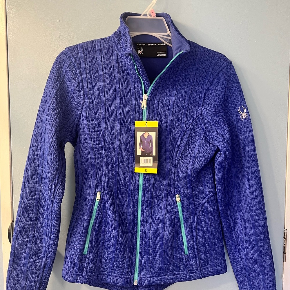 SPYDER cable knit Jacket